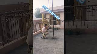 Nitansh ki cycle #kidsrhymeshindi #roadsafety