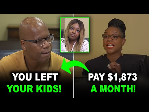 Judge Vonda B EXPOSES Shocking Truth About Mom's Secret Life: Forced to Pay $1,873 in Child Support!