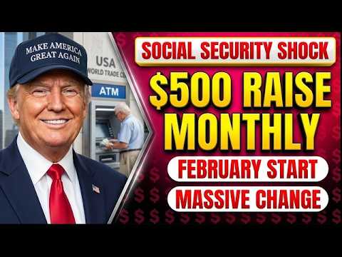 BREAKING: SSA Announces $500 Monthly Raise for Millions — Effective February!