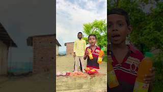 Raju and his brother got mango juice and chips  #shorts #trending #funny #viralshorts