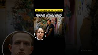 The Artist Who Made $200 Million from Facebook ! #shorts
