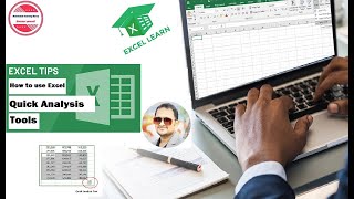 Use excel quick analysis tool and save your work time