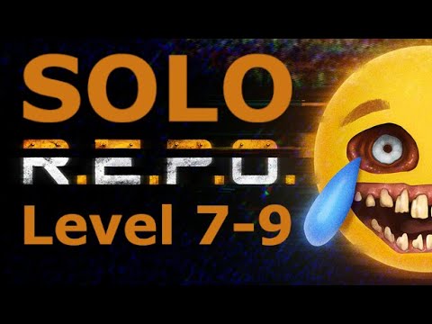 R.E.P.O Solo Level 7-9 (Full commentary)