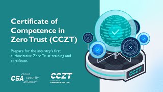CCZT Introduction to Zero Trust Architecture