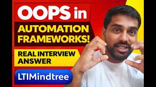 OOPs Concepts Used in Automation Framework | Real-Time QA Interview Answer