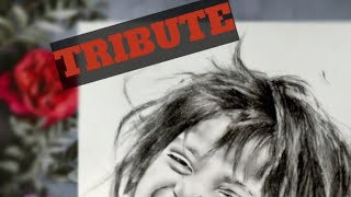 कोरोनावायरस से 14 दिनों की बच्ची ने तोड़ा दम😭| पोर्ट्रेट बनाकर दिया Tribute #shorts