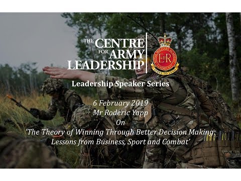CAL Speaker Series - Mr Roderic Yapp - 06 Feb 19