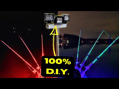 The Ultimate Budget Night Fishing Light (DIY UV/Red Combo)