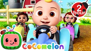 Tiny Tractors, Big Farm Fun! | Cocomelon Songs and Nursery Rhymes | Moonbug Kids - Fun Zone