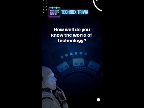 Tech Box Trivia | How Well Do You Know Your Tech? | Like & Sub! #shorts