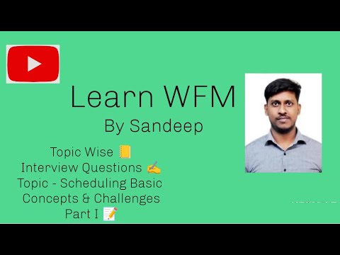 Scheduling Concepts & Challenges