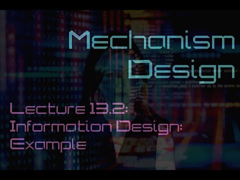 Lecture 13.2: Information design -- example problem (Mechanism Design)