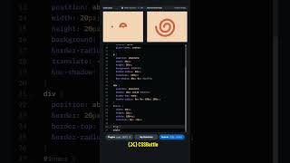 CSS Battle #133 - Spiral | Solution #cssbattle #codingshorts #coding #css #challenge