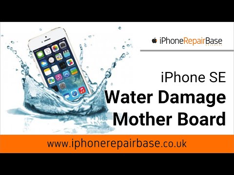 Water Damaged iPhone SE