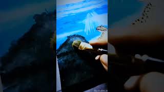 “Beneath the waves, wisdom glows in silent rhythm.”#OceanVibes #TurtleArt #crazykidskolhapur.❤️❤️