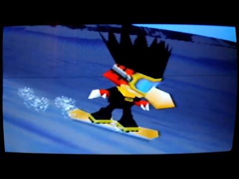 Snowboard Kids officially captured on a CRT and Nintendo 64