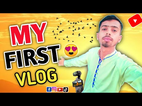My First vlog 😍 2025 in YouTube channel 😊 Welcome to my channel ❤️ #viralvideo  #myfristvlog  #vlog