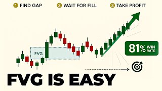 I Simplified Fair Value Gaps to One Profitable Strategy (FVG Trading Strategy)