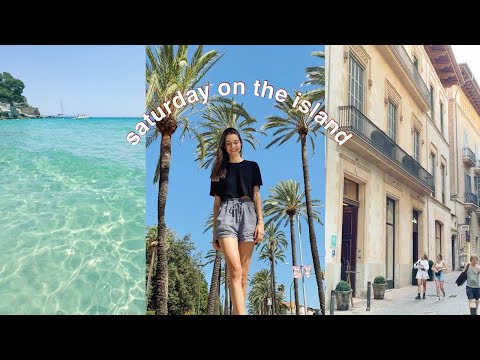 A DAY IN MY LIFE IN MALLORCA 🌴 Spend a Saturday with me in Spain! Beach, cat sitting, football match
