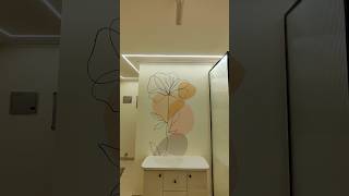 "Transforming spaces with boho elegance 🌿✨ #ClientProject #BohoWallArt #InteriorDesign"