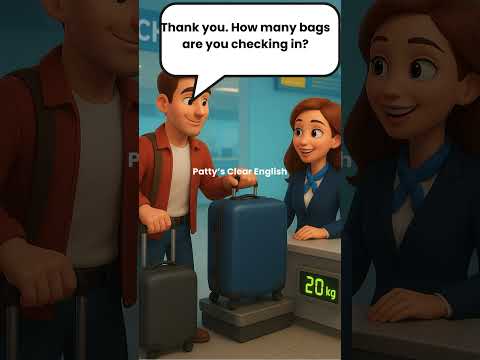 Checking in at the Airport | English Roleplay for Travelers