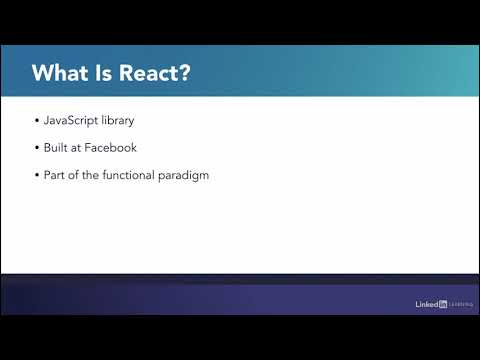 3.What is React