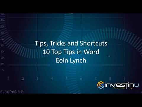 Tips, Tricks and Shortcuts - Top 10 Microsoft Word Tips