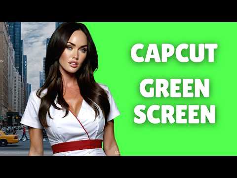 How to Use Green Screen in CapCut PC ✅ Easy Tutorial