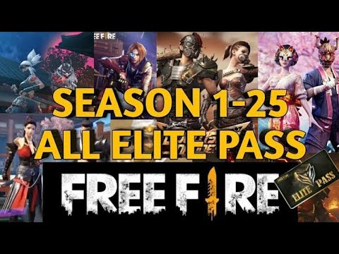 Free Fire Season 1 - Season 24 All Elite Pass Full Video || All Elite Pass - Garena Free Fire