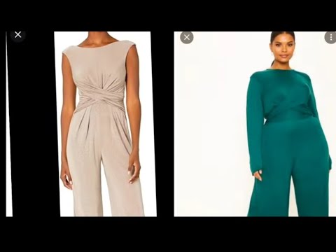 how to cut and sew a twisted front jumpsuit