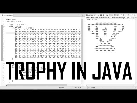 TROPHY IN JAVA
