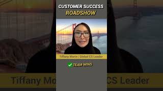 What's the idea behind internal customer success roadshows?💡