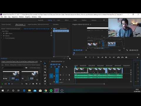 Basic Audio editing using Adobe Premiere Pro CC 2018  Tutorial 3.