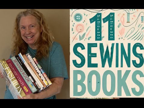 11 favorite SEWING BOOKS in 11 minutes