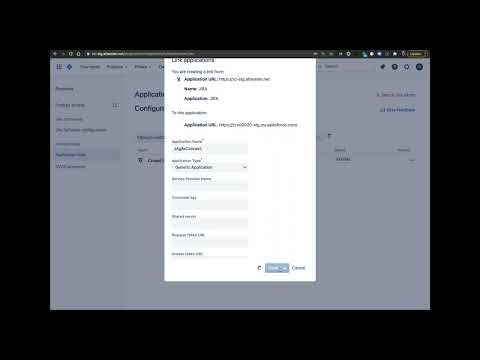 zAgileConnect - Adding Salesforce to JIRA Application Links
