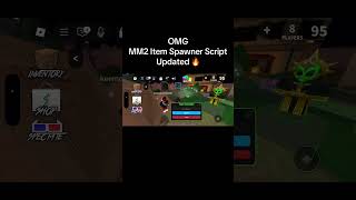 MM2 item spawner script! Updated For Halloween 🎃 #mm2script #mm2 #script #robloxscript #mm2update