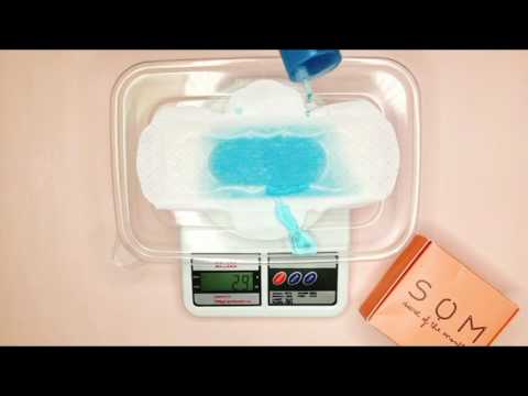 Korean Sanitary Pad Review #8 Joeun Nuggim Cotton Flower   Test 2