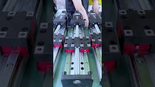 Factory Vlog - Double Slide Linear Motion Ball Screw Actuator Motorized Rail Guide #electricmotor