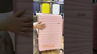 100% environmentally friendly PP material, high-quality trolley case#luggage #PPtrolleycase