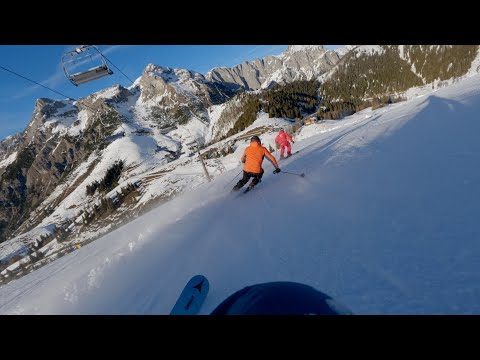 Skifahren in Werfenweng mit Herbert Deutinger und Wolfgang Brandstätter