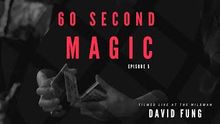 60 Second Magic Episode 5 - Jumping Card Trick