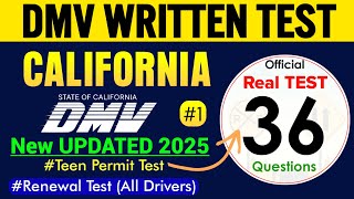 Permit Test Study Guide 2025 | California permit test study guide 2025 | DMV Written Test 2025