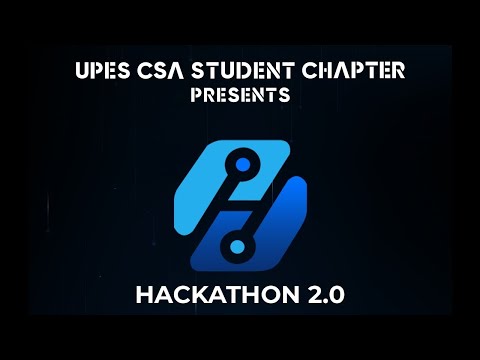 UPES-CSA Hackathon 2.0 Inaugural Ceremony