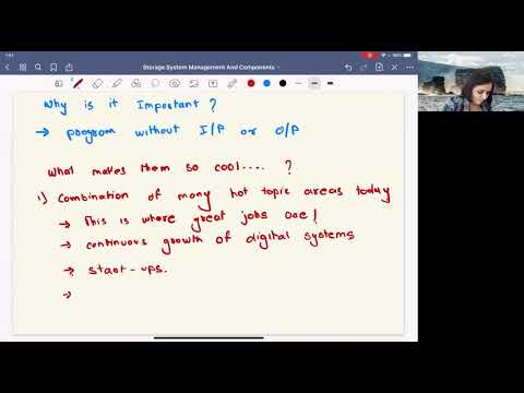 Why is it important? What are storage systems all about?