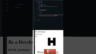 HTML Attributes Part - 1