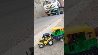 Ekta Rc tractor and 1 Ta Remote wala Auto Rickshaw Unboxing 😛