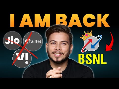 BSNL is Back 😄 Good News Jio, Airtel, Vi की छुट्टी || BSNL Plan Details