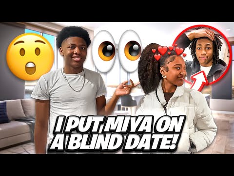 I PUT MIYA ON A BLIND DATE😳😍*JACKSON PULLED UP*