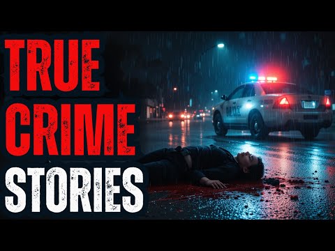 5 Disturbing True Crime Stories For Sleep With Rain Sound | Black Screen | Vol. 136