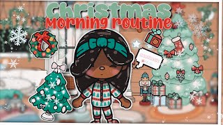Toca aesthetic christmas morning routine🎄🐾❄️☃️| aesthetic christmas | Toca_gohar | '